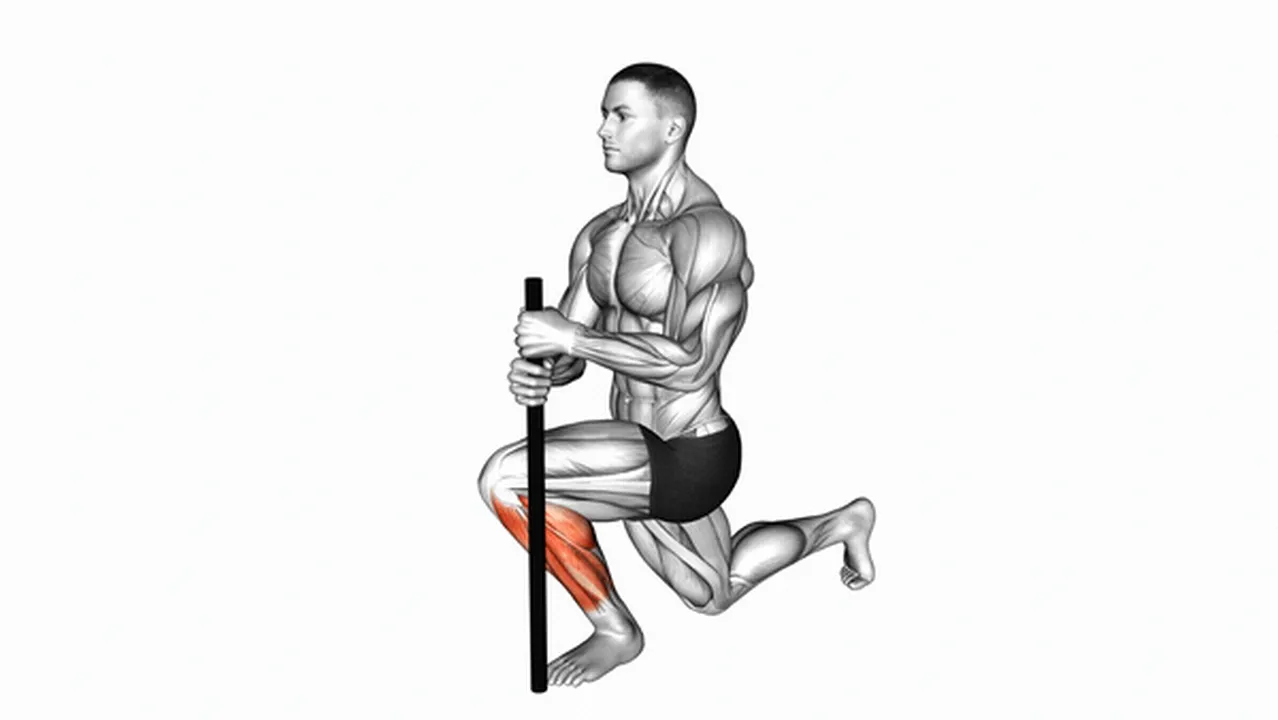 How to do kneeling ankle stretches? Image