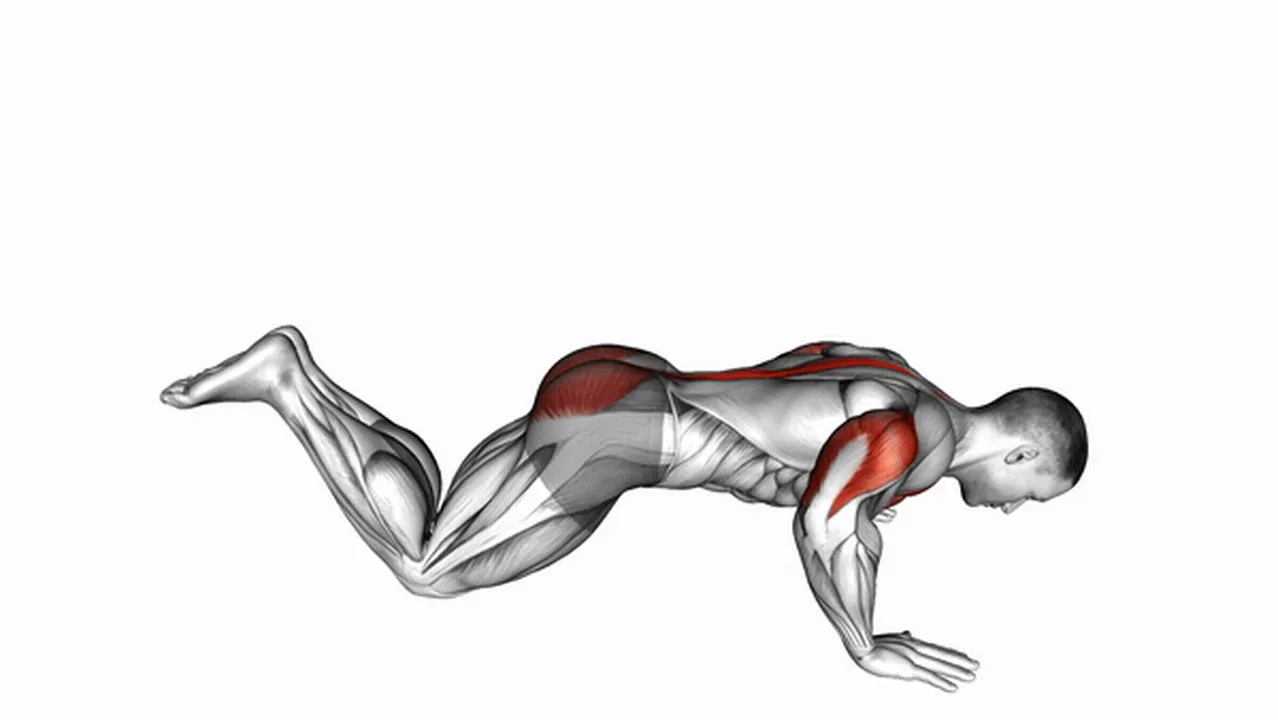 Kneeling cobra push-up variations Image