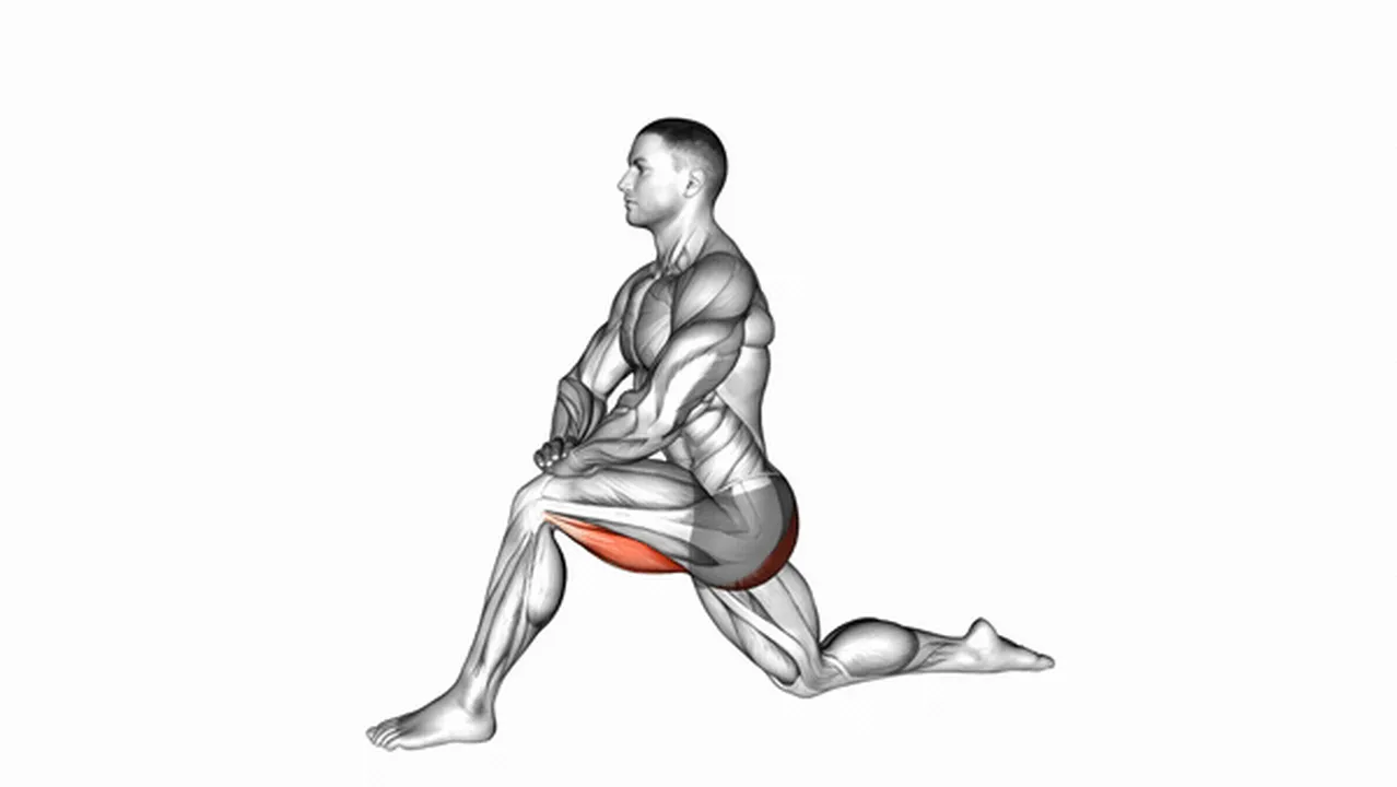 How to do the kneeling hip flexor stretch? Image