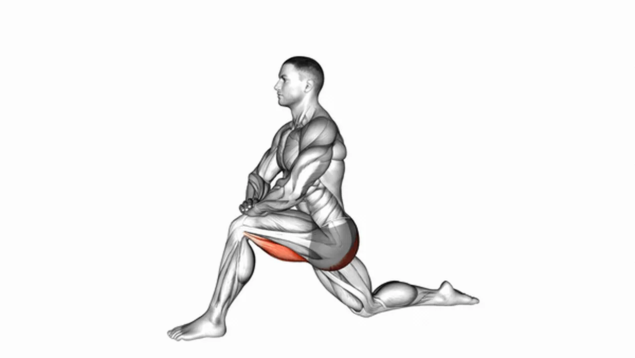 Common kneeling hip flexor stretch variations Image