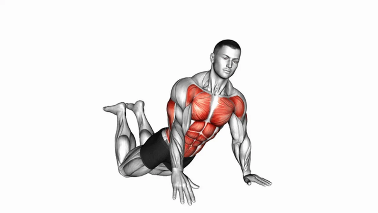 How to do kneeling rotational push-ups? Image