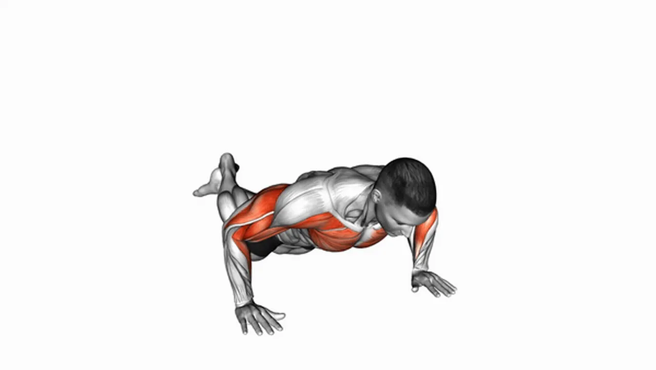 How to do Kneeling Shoulder Tap Push-Ups? Image