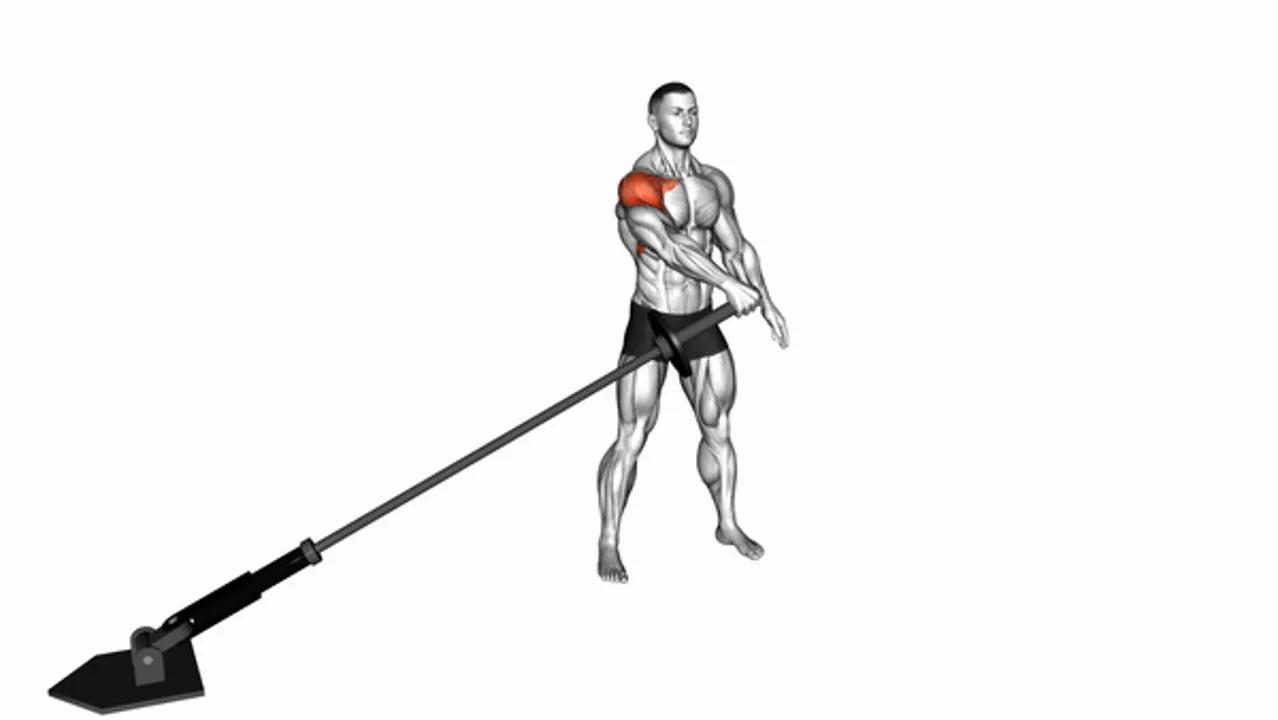 Landmine Lateral Raise