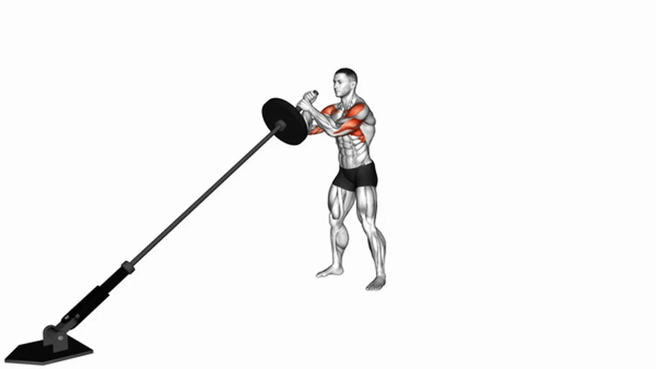 What are the benefits of the Landmine Shoulder to Shoulder Press? Image