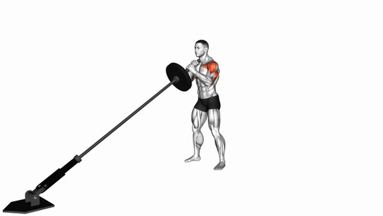 Common mistakes during Landmine Shoulder to Shoulder Press Image