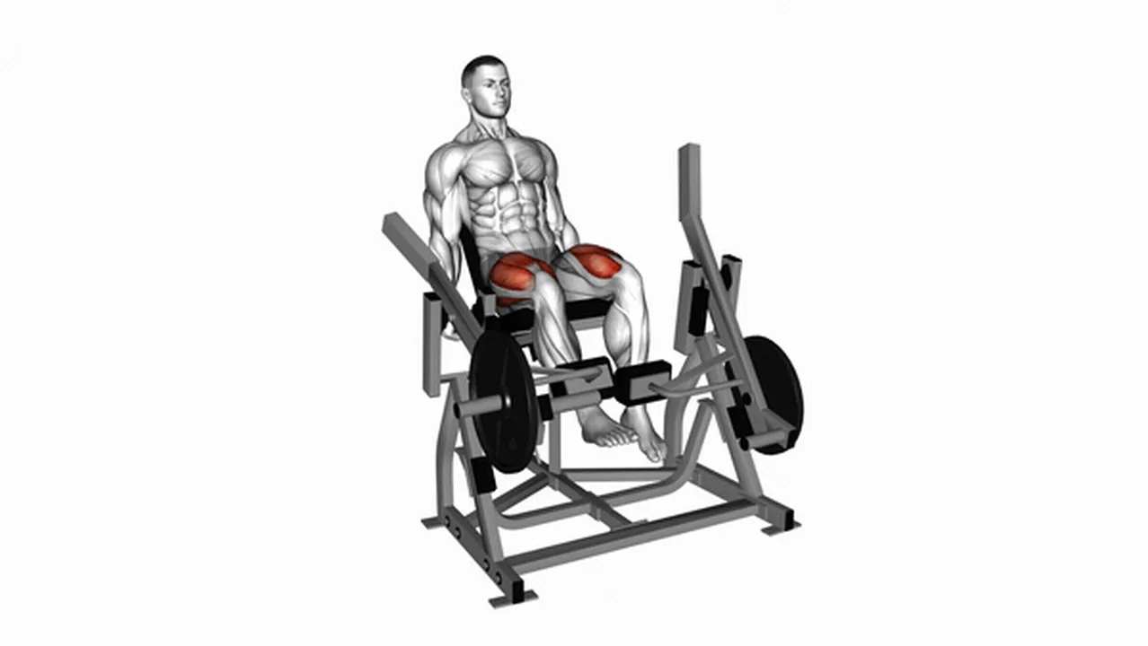 How to do the Lever Alternate Leg Extension (Plate Loaded)? Image