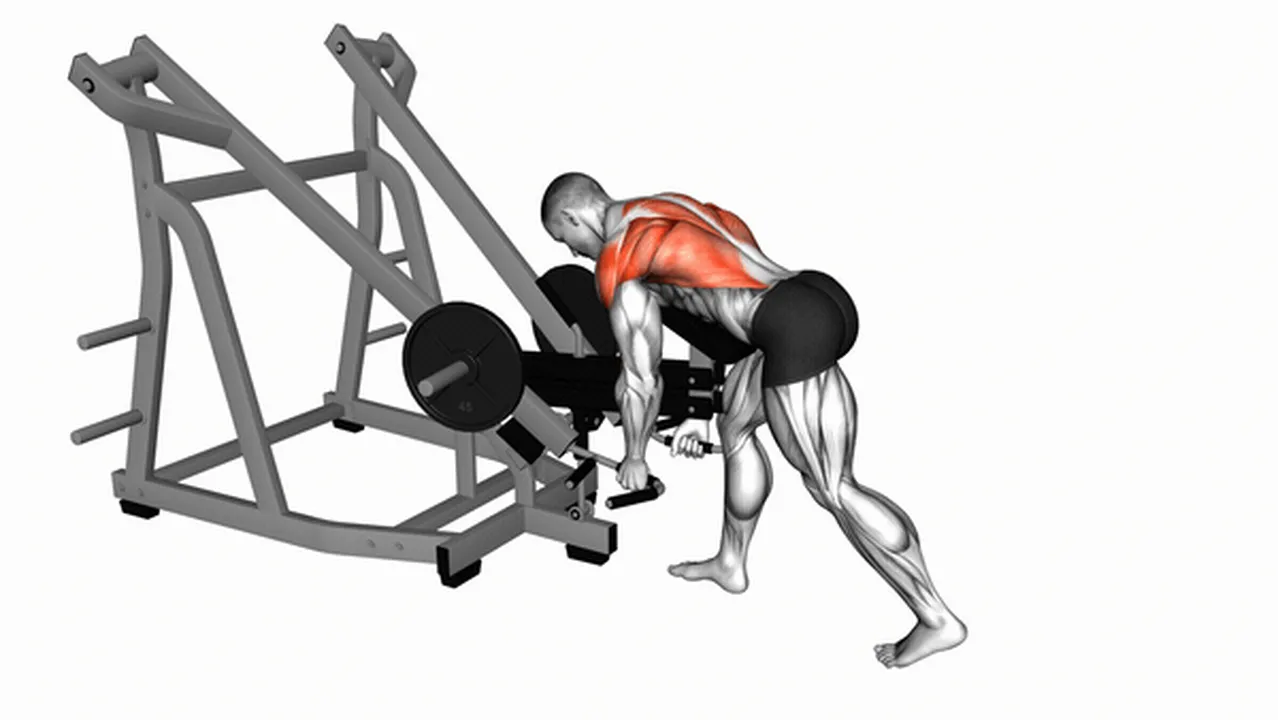 How to perform Lever Bent Over Neutral Grip Rows? Image