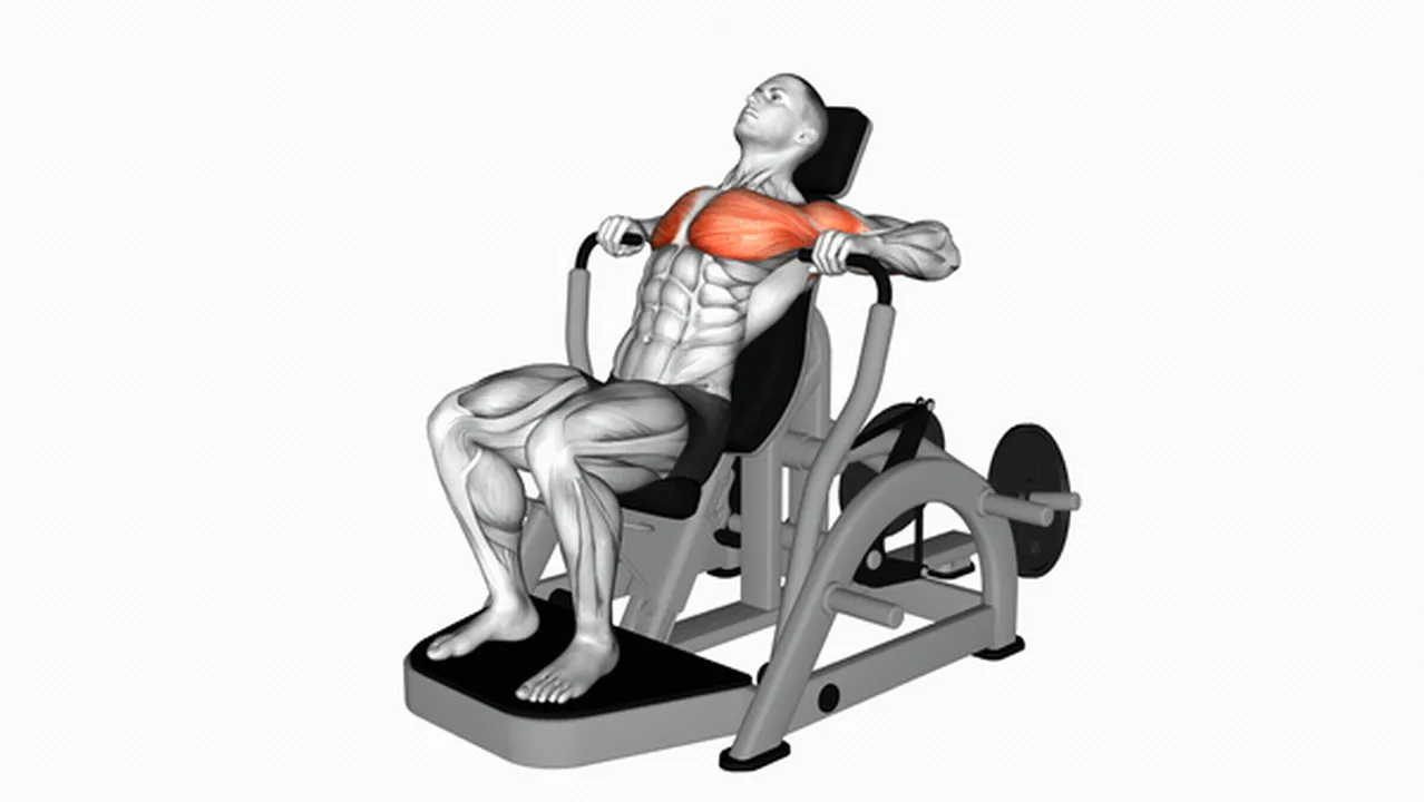 What are the benefits of the Lever Decline Chest Press? Image