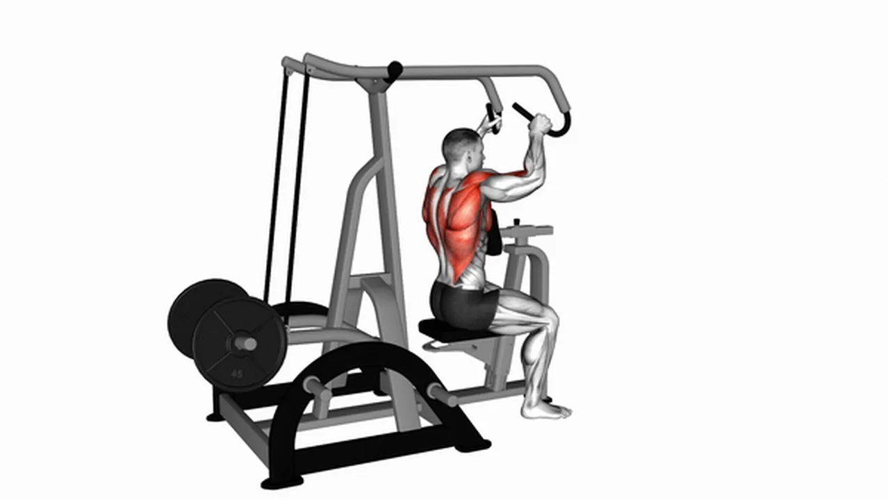 What are the benefits of the Lever High Row (Plate-Loaded)? Image