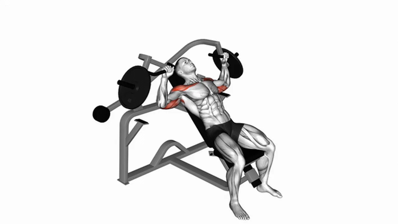 How to do Lever Incline Chest Press? Image