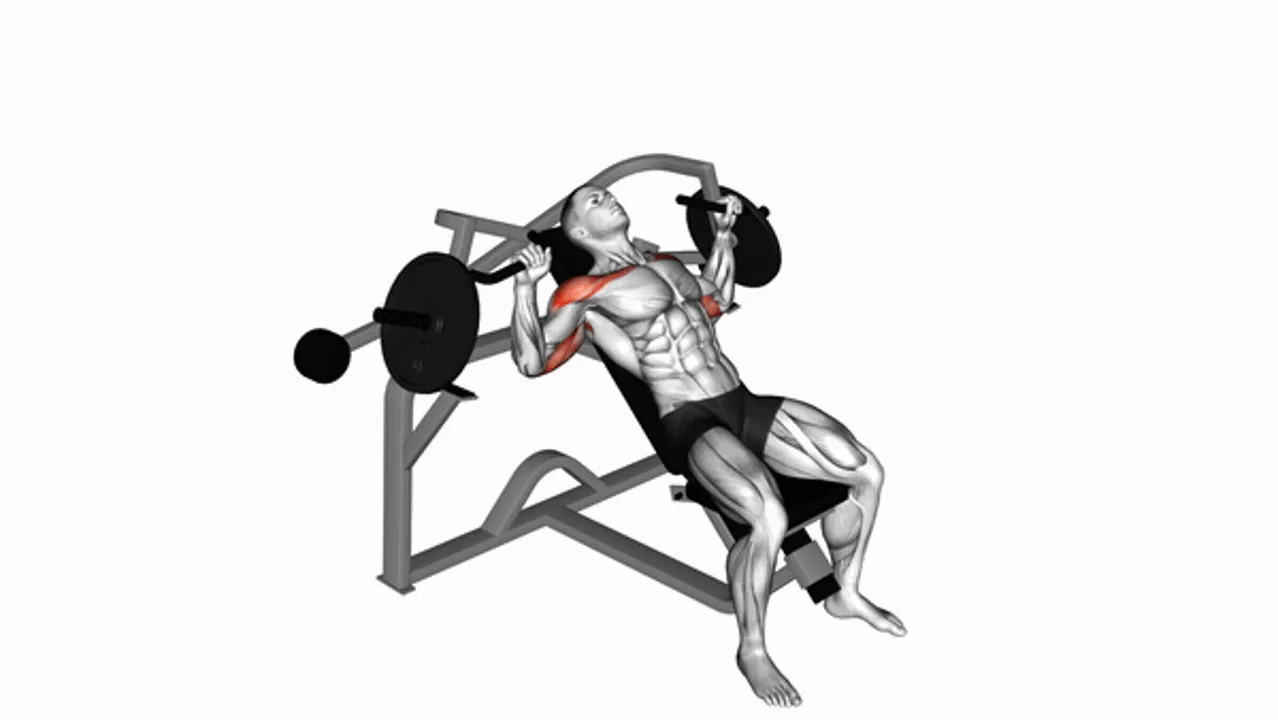 Lever Incline Chest Press (Plate-Loaded)