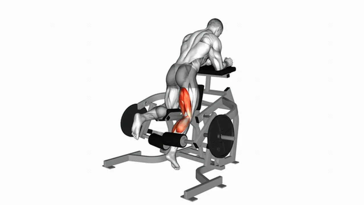 How to do Lever Kneeling Leg Curls? Image