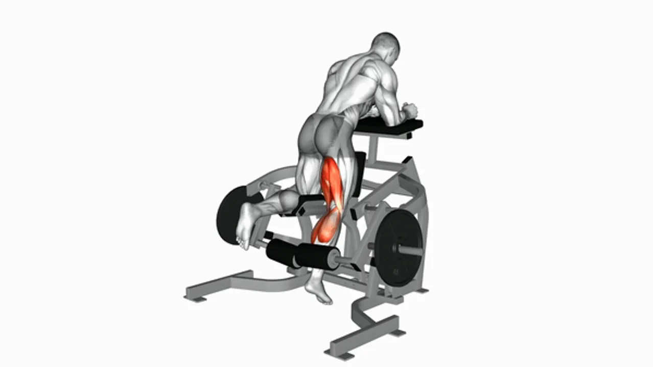 Lever Kneeling Leg Curl