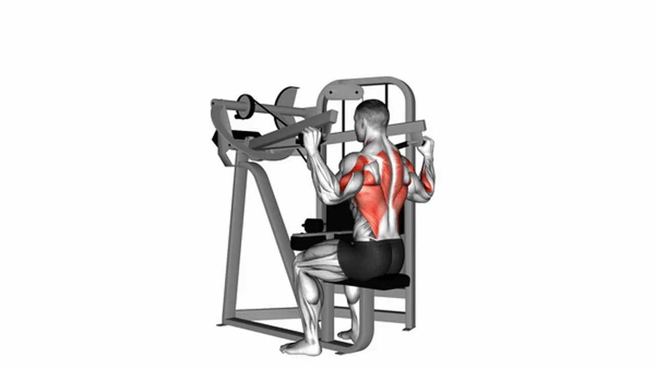 How to do Lever Lateral Wide Pulldowns? Image