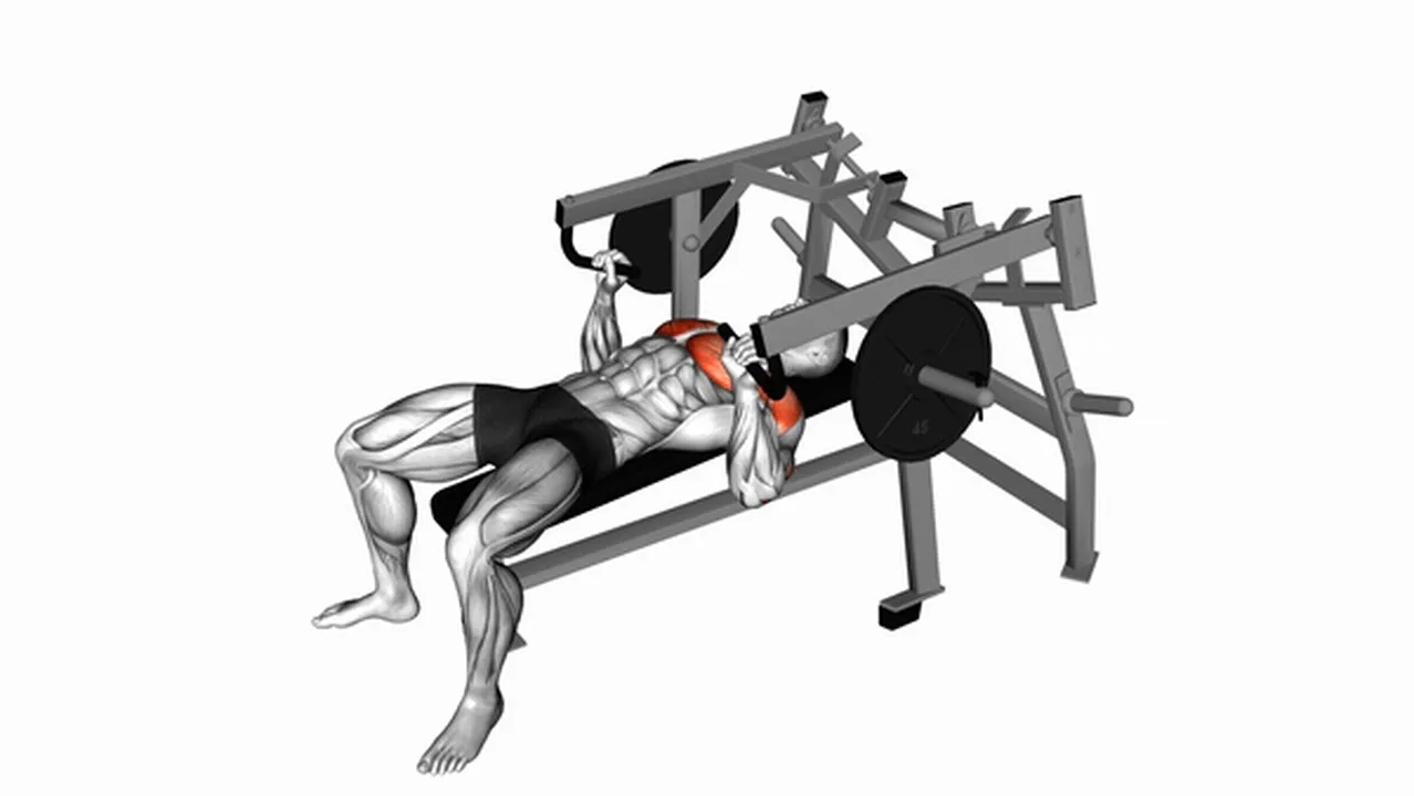 How to do the Lever Lying Chest Press? Image