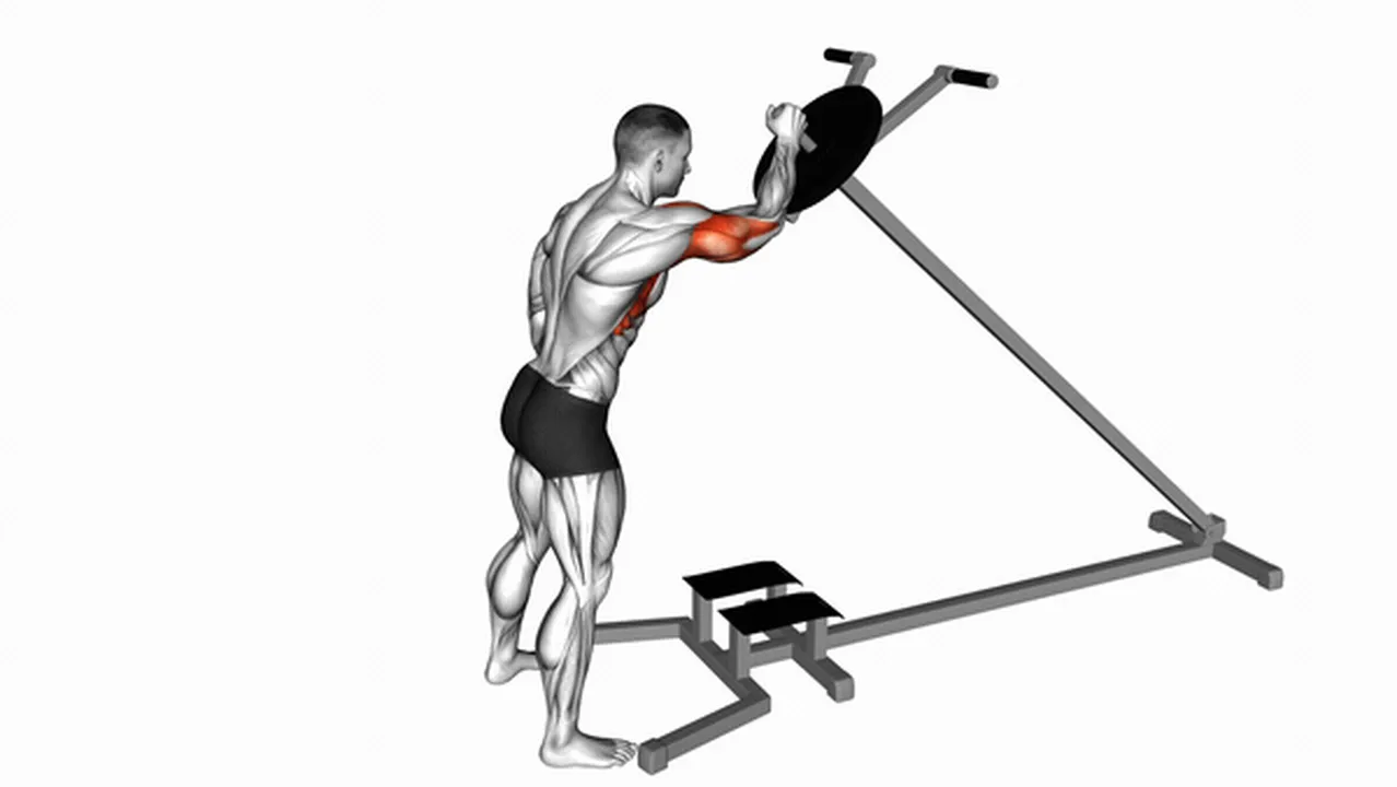 How to do Lever One Arm Shoulder Press? Image