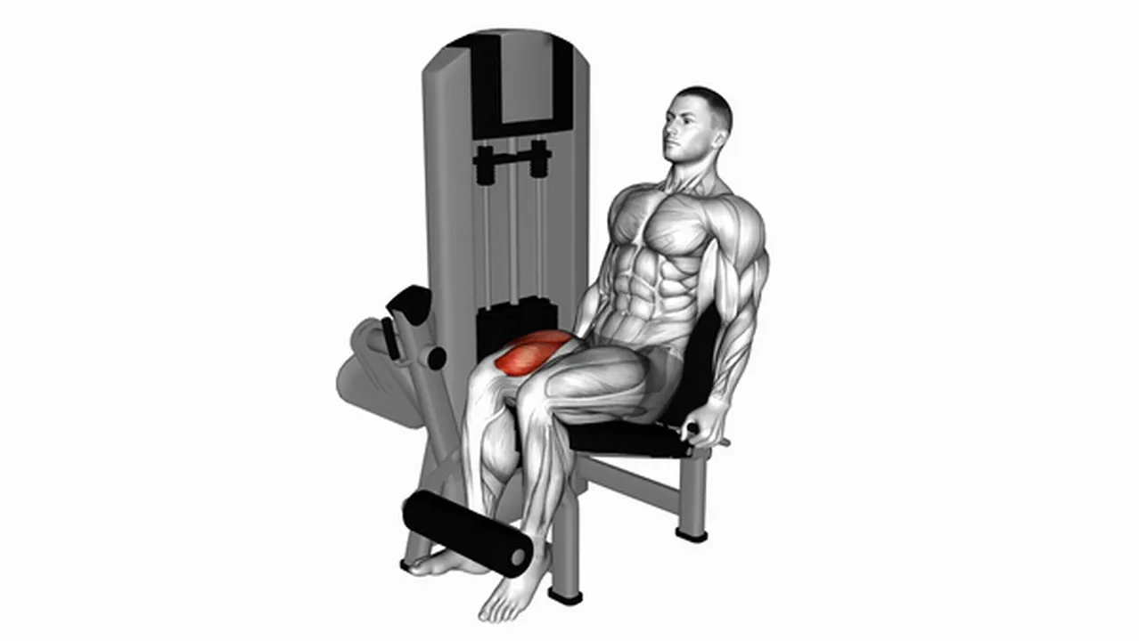 What are the benefits of lever one leg extensions? Image