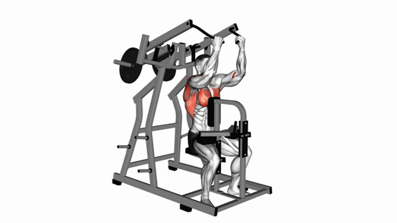 Lever Reverse Grip Lateral Pulldown