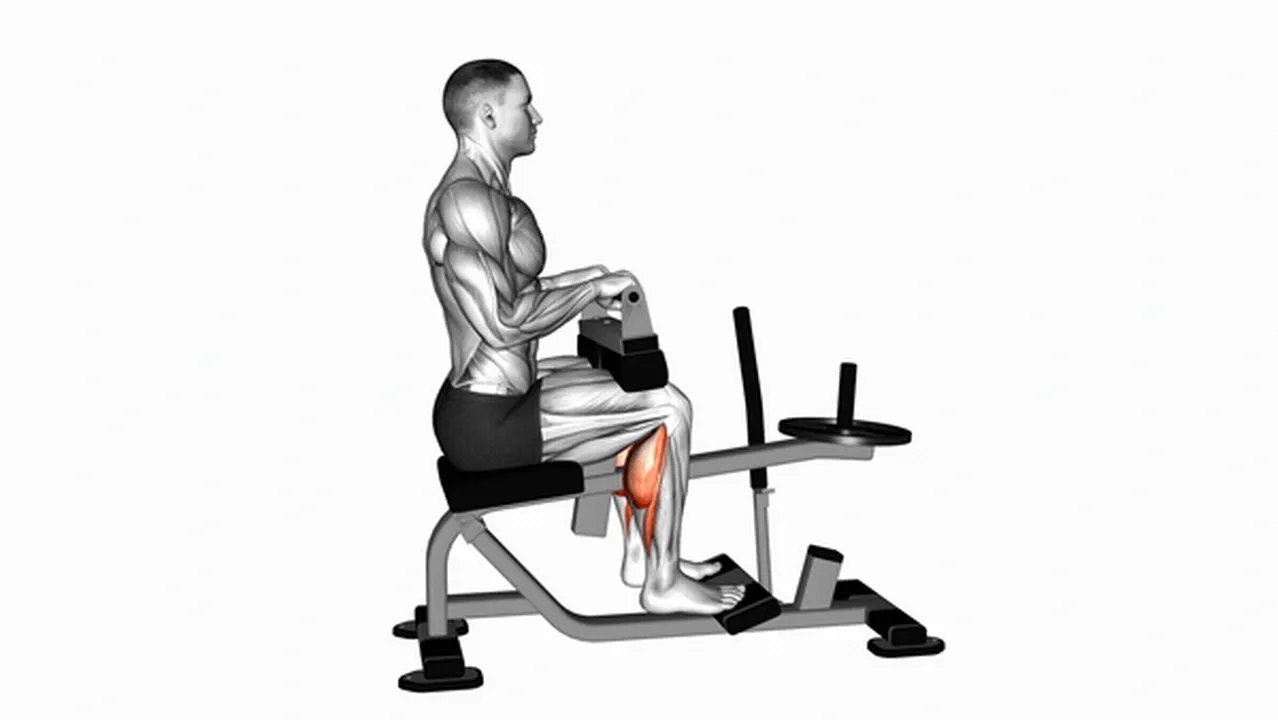 What are the benefits of the Lever Seated Calf Raise? Image