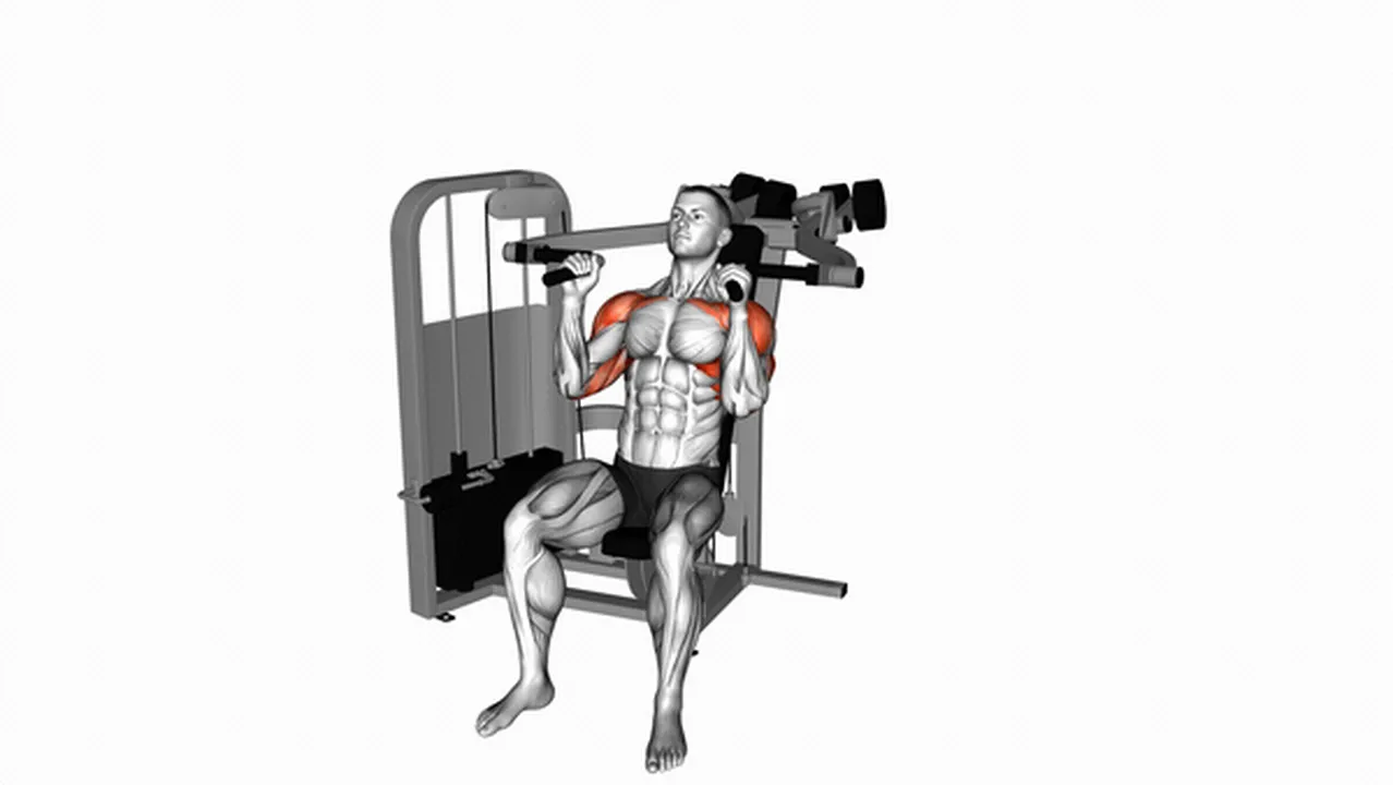 What are the benefits of the Lever Seated Hammer Grip Shoulder Press? Image