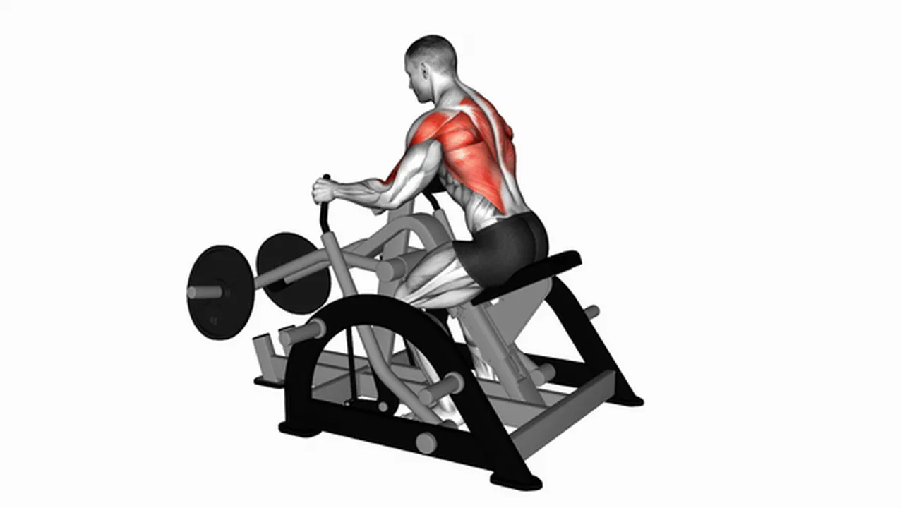 What are the benefits of the Lever Seated Row (Plate Loaded)? Image