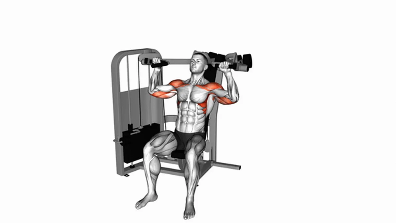 Common mistakes during the Lever Seated Shoulder Press Image