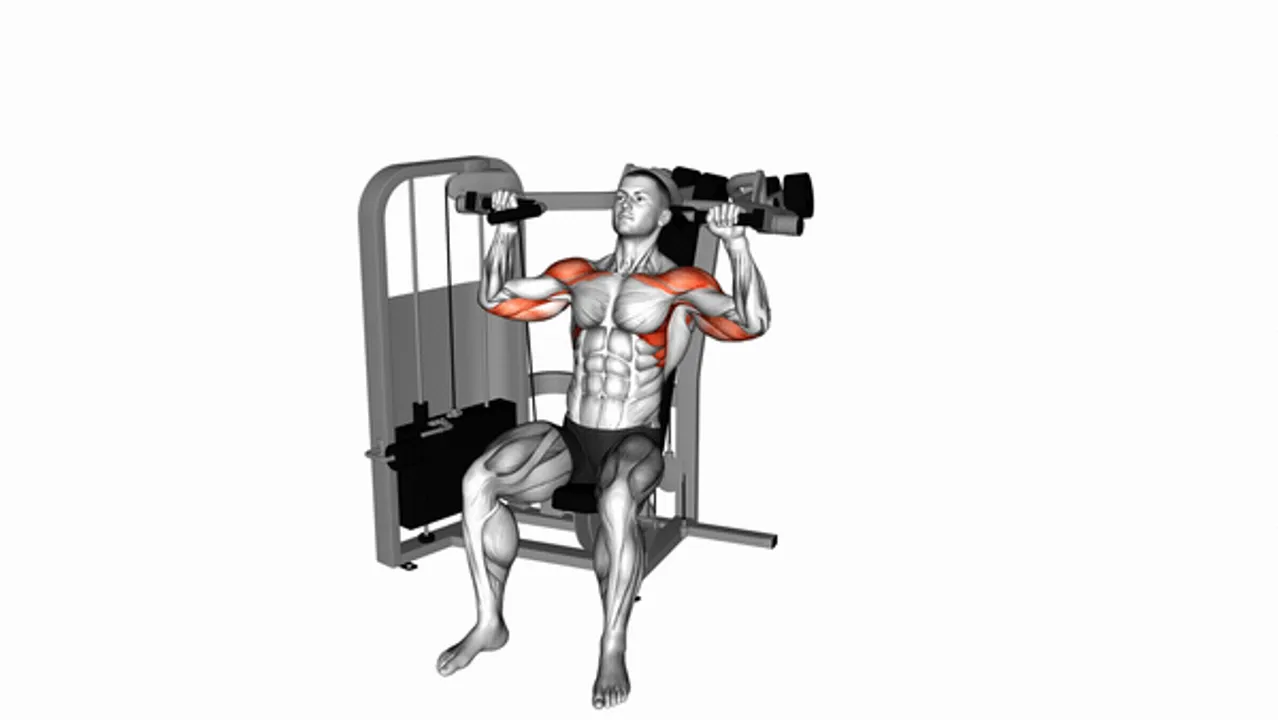 Lever Seated Shoulder Press