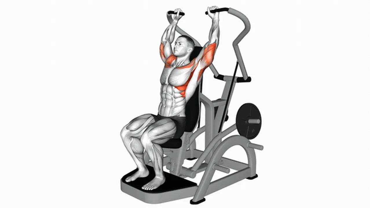 Common Lever Shoulder Press (Plate Loaded) variations Image