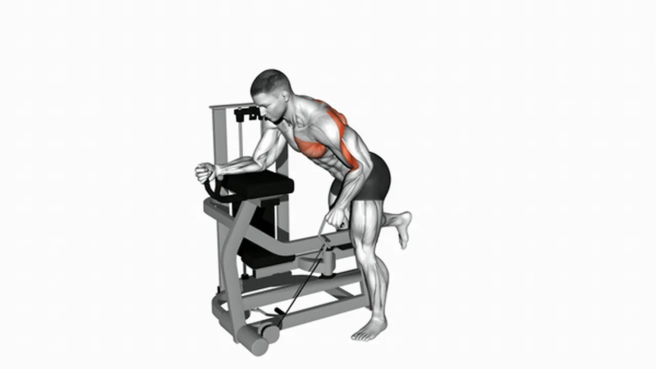 How to do Lever Unilateral Rows? Image