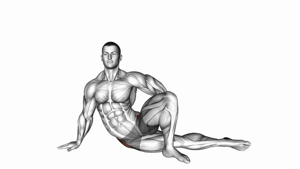 What are the benefits of the lying abductor stretch? Image