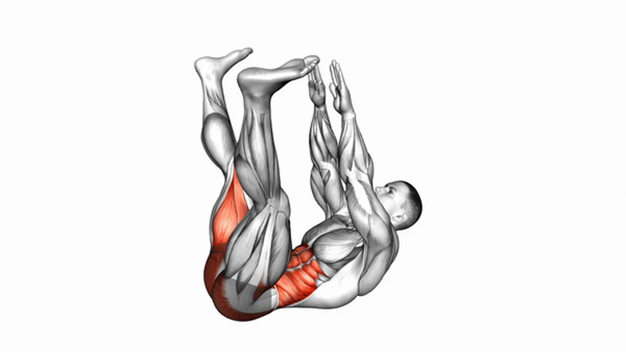 Alternatives to Lying Crunch Through Legs Abduction Image