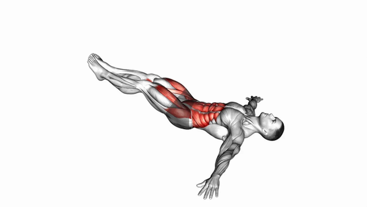 What are the benefits of lying leg hip raises? Image