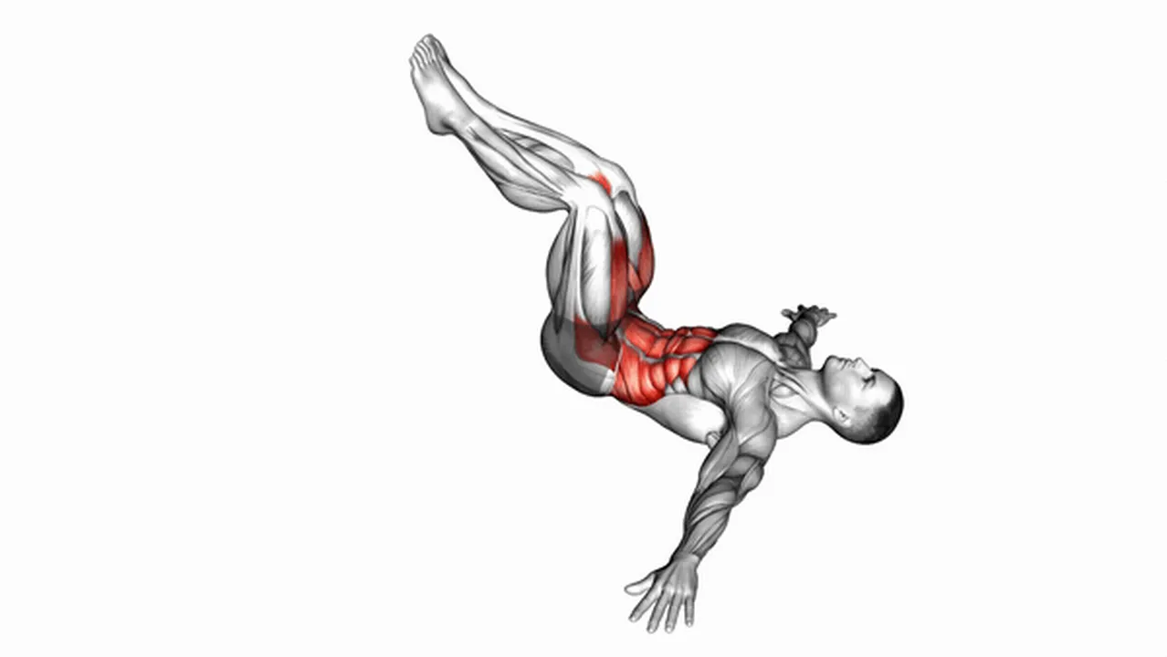 Common variations of lying leg hip raises Image