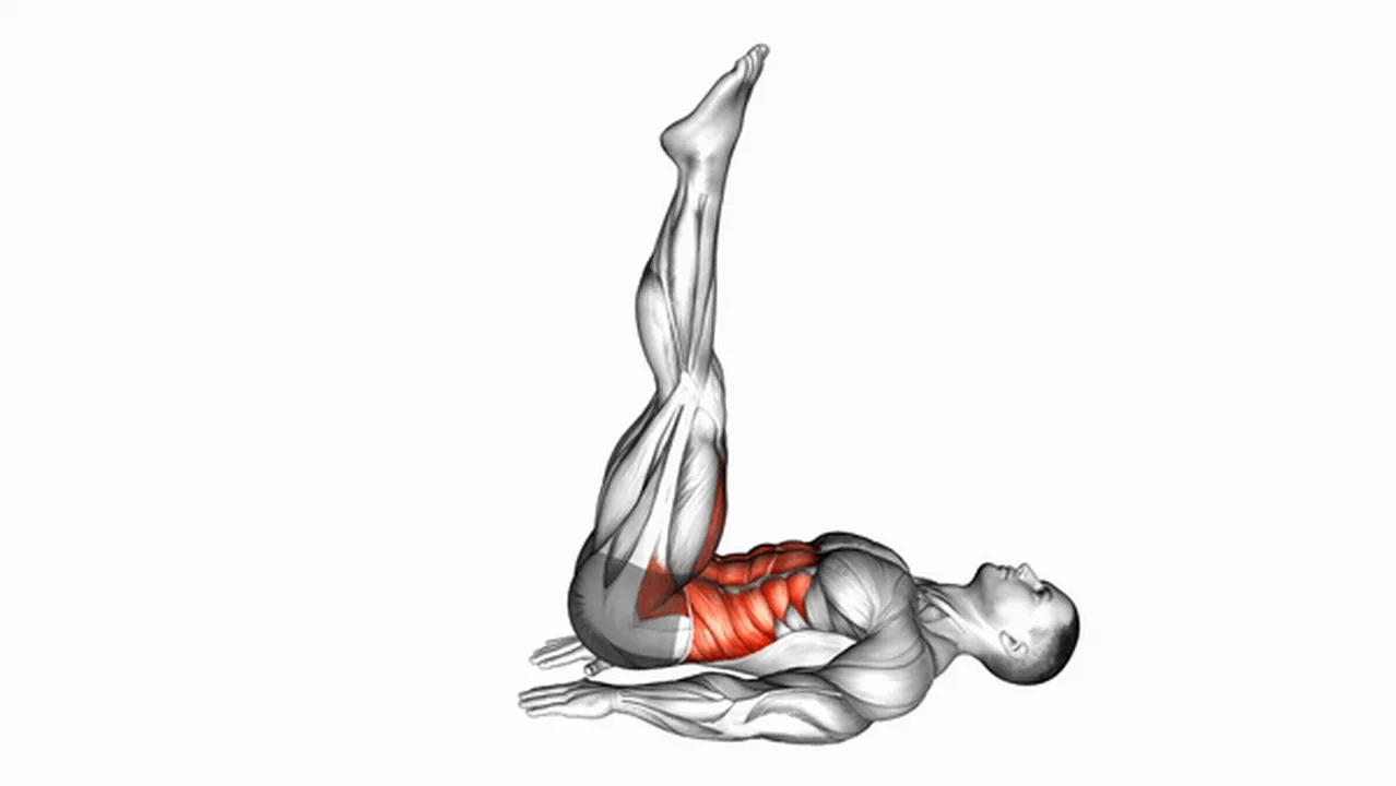 How to do lying leg raises? Image