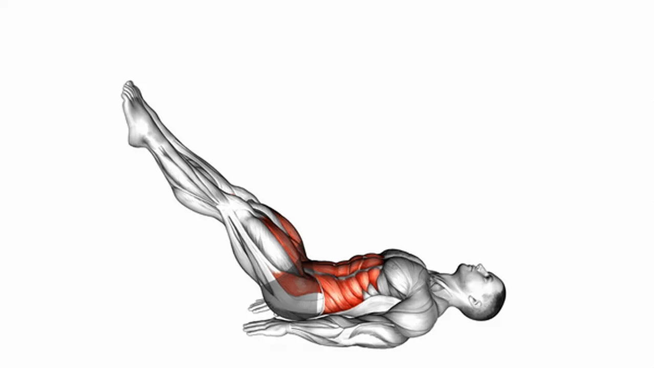 Common mistakes during lying leg raises Image