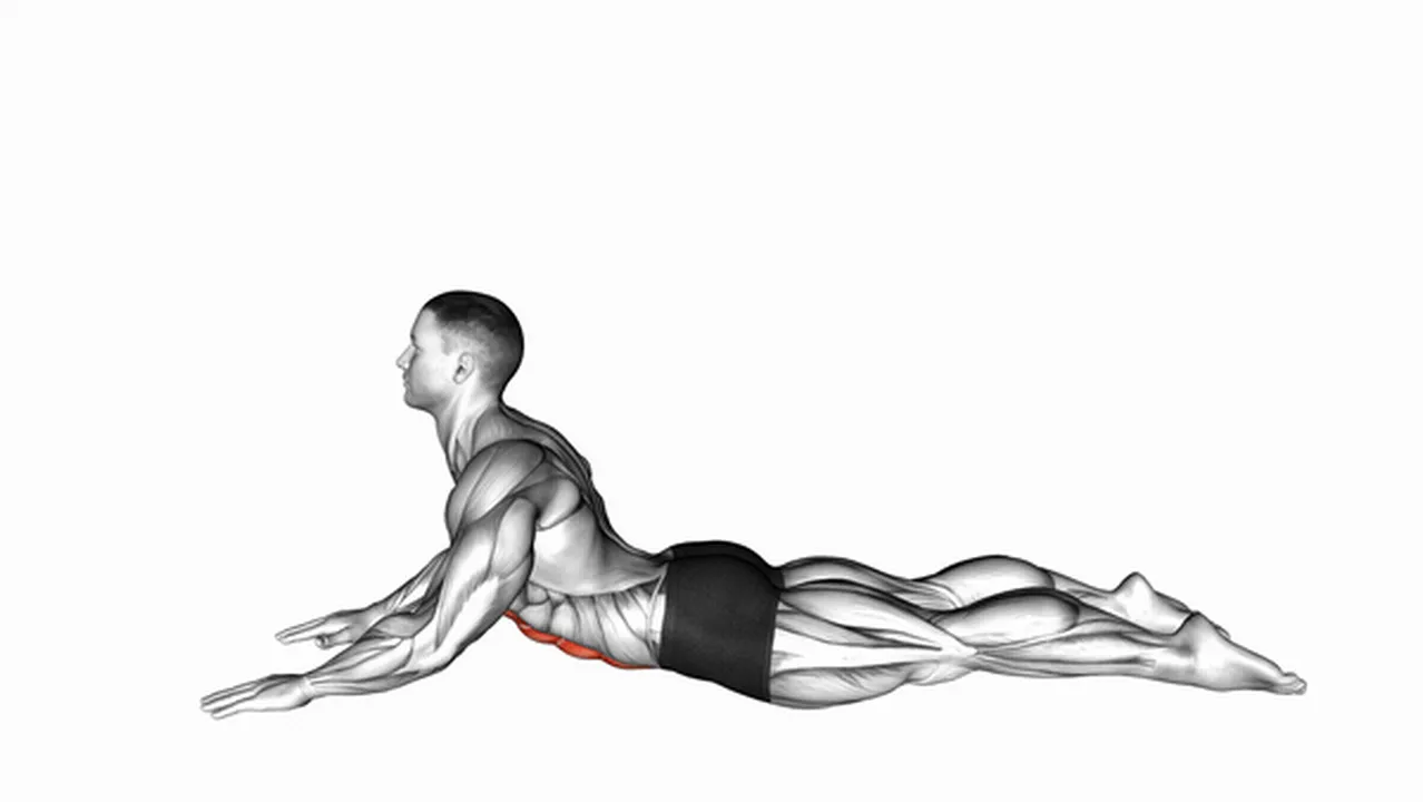 How to do the Lying Prone Abdominal Stretch? Image