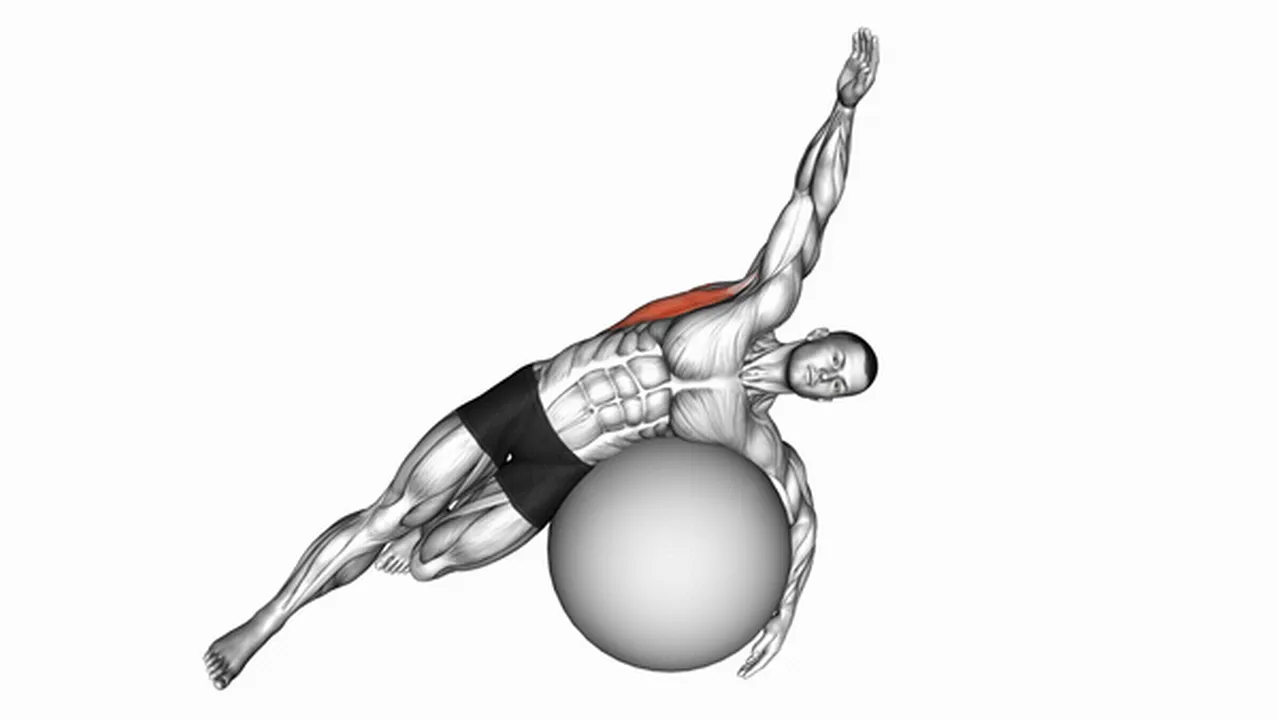 Alternatives to the Lying Side Lat Stretch with Exercise Ball Image