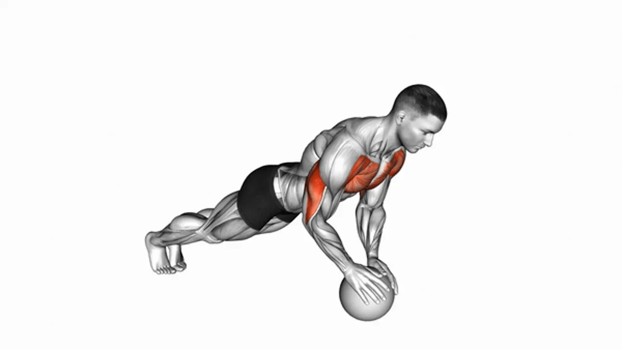 Medicine Ball Close Grip Push-Ups