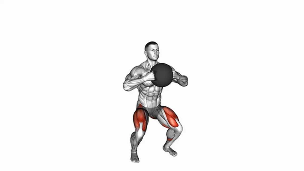 Common Medicine Ball Goblet Squat variations Image