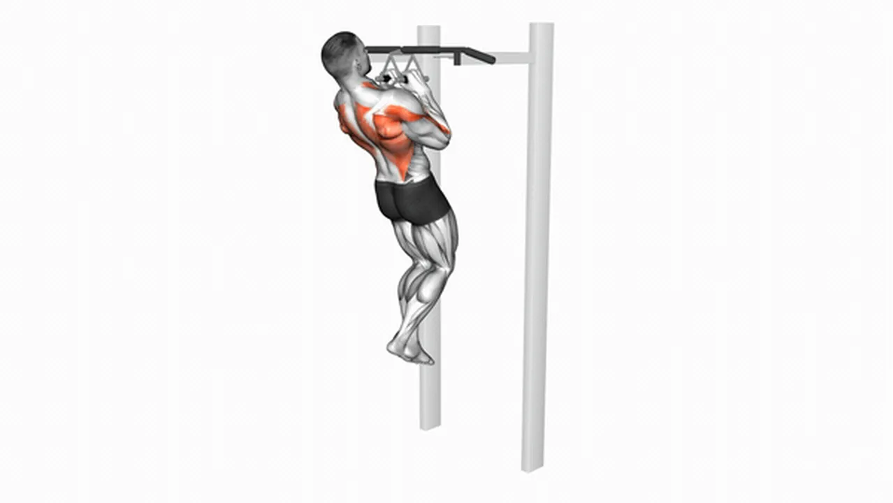 Common narrow parallel grip chin-up variations Image