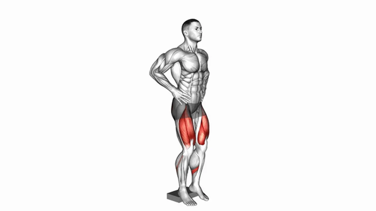 How to do narrow squats from a deficit? Image