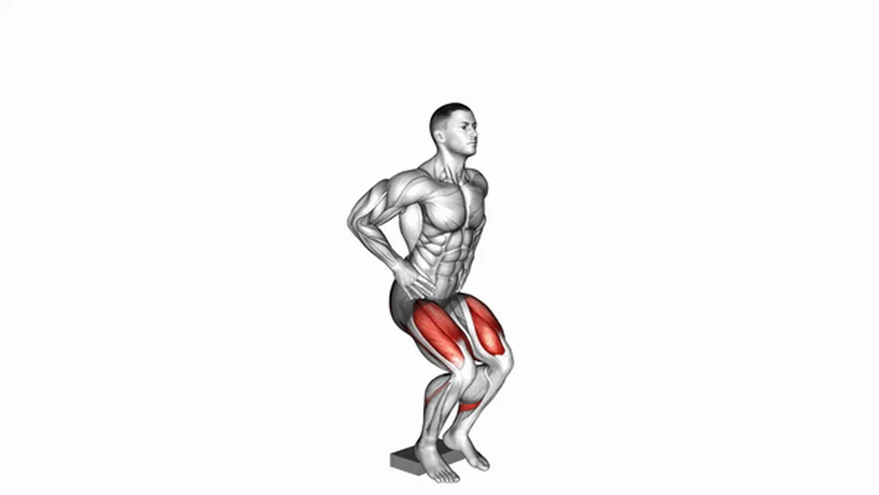 Common mistakes during narrow squats from a deficit Image