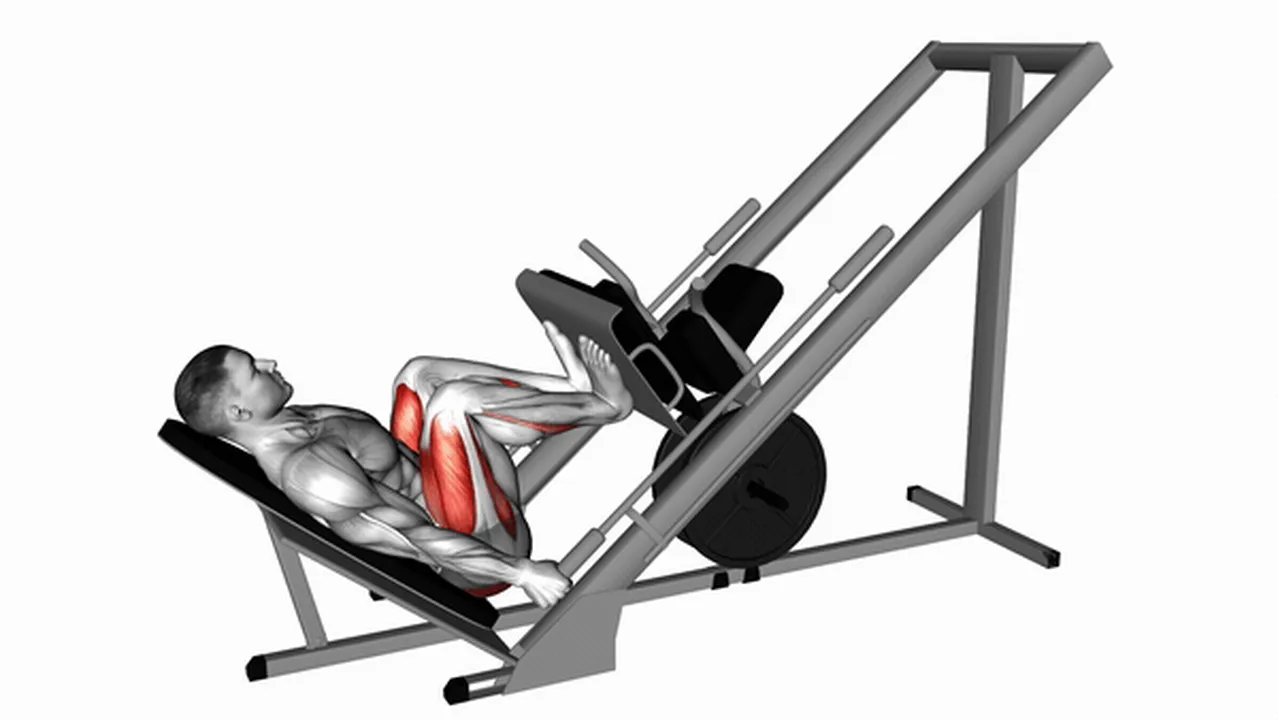 Common narrow stance leg press variations Image