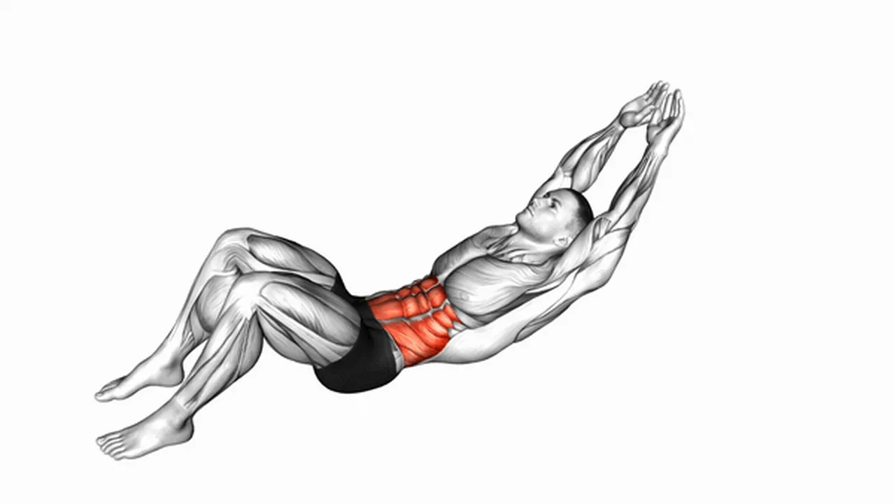 What are the benefits of overhead crunches? Image