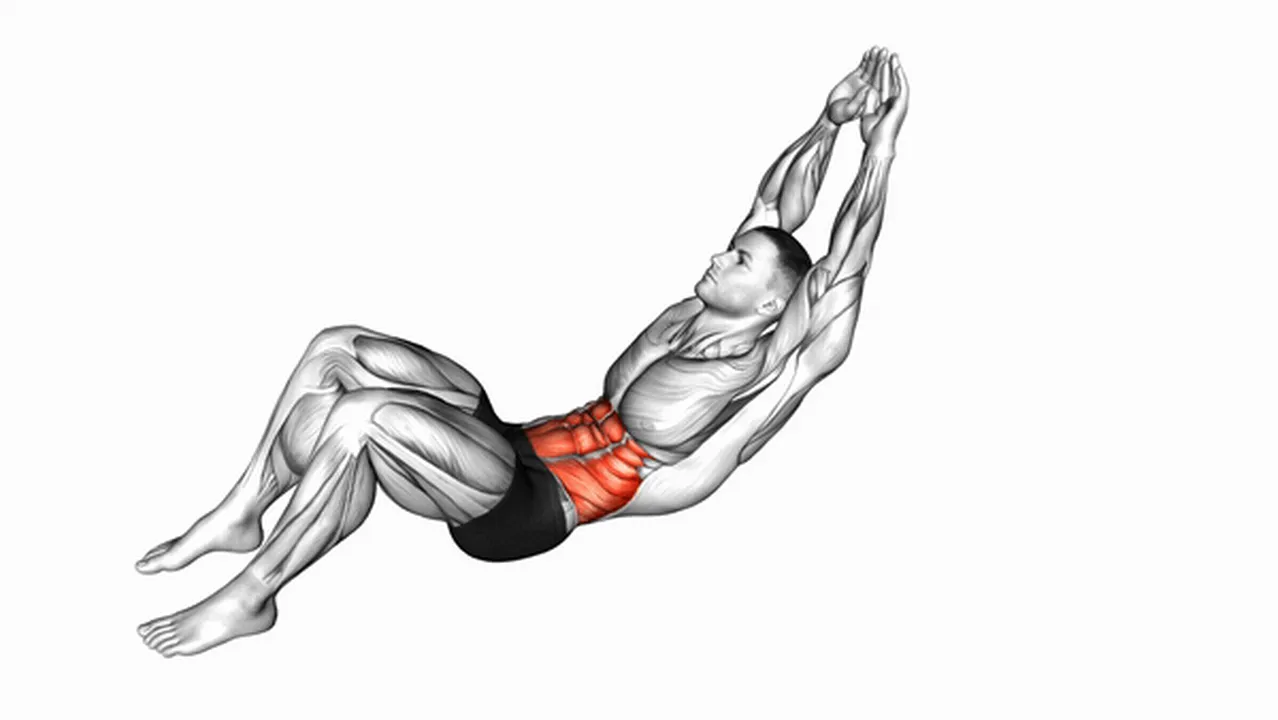 Common overhead crunch variations Image