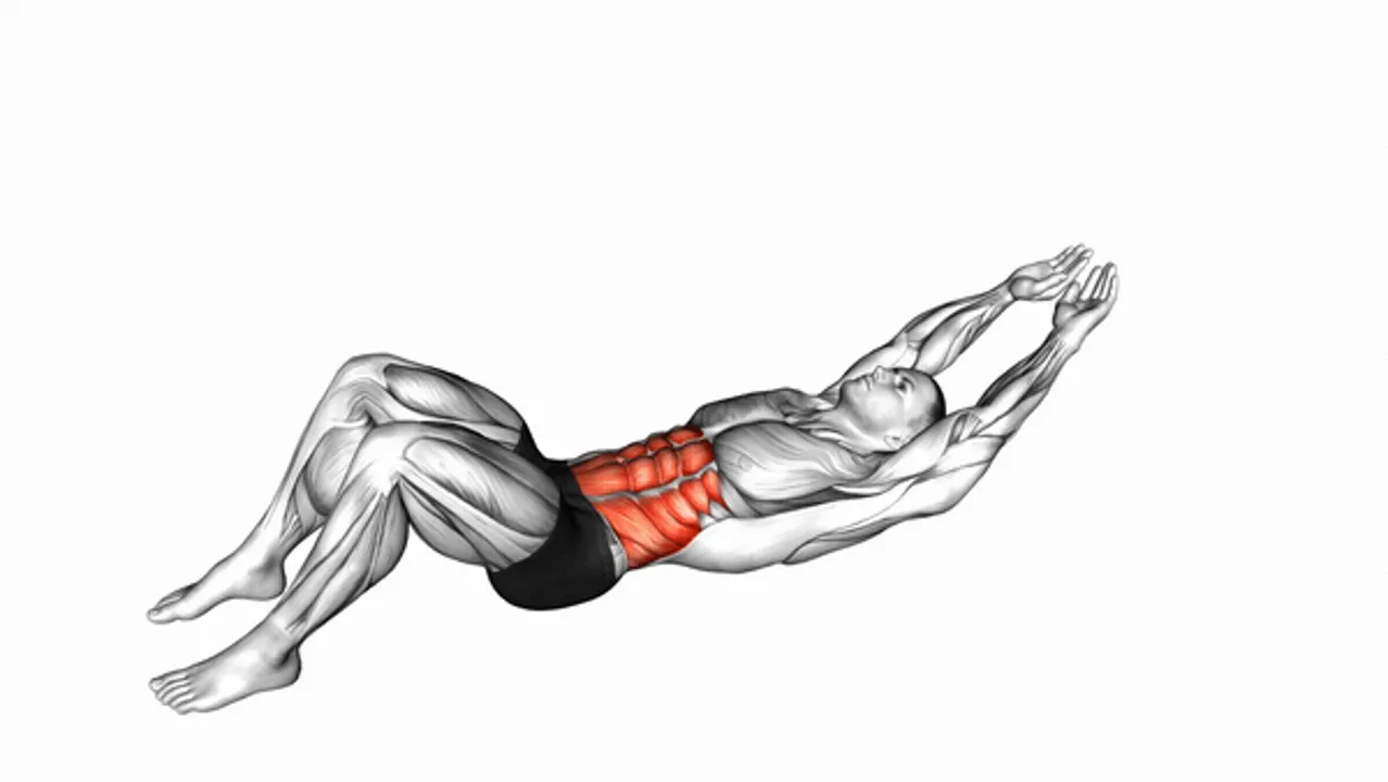 Overhead Crunches