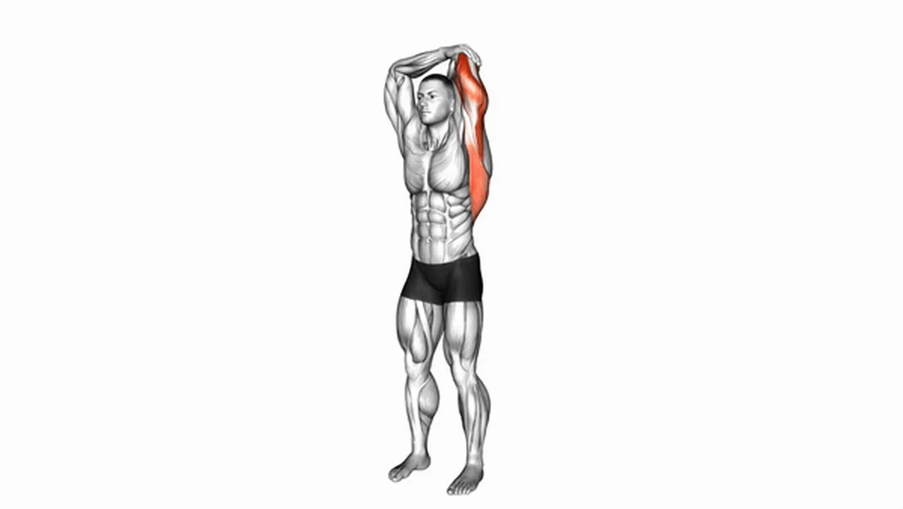 How to do the Overhead Triceps Stretch? Image