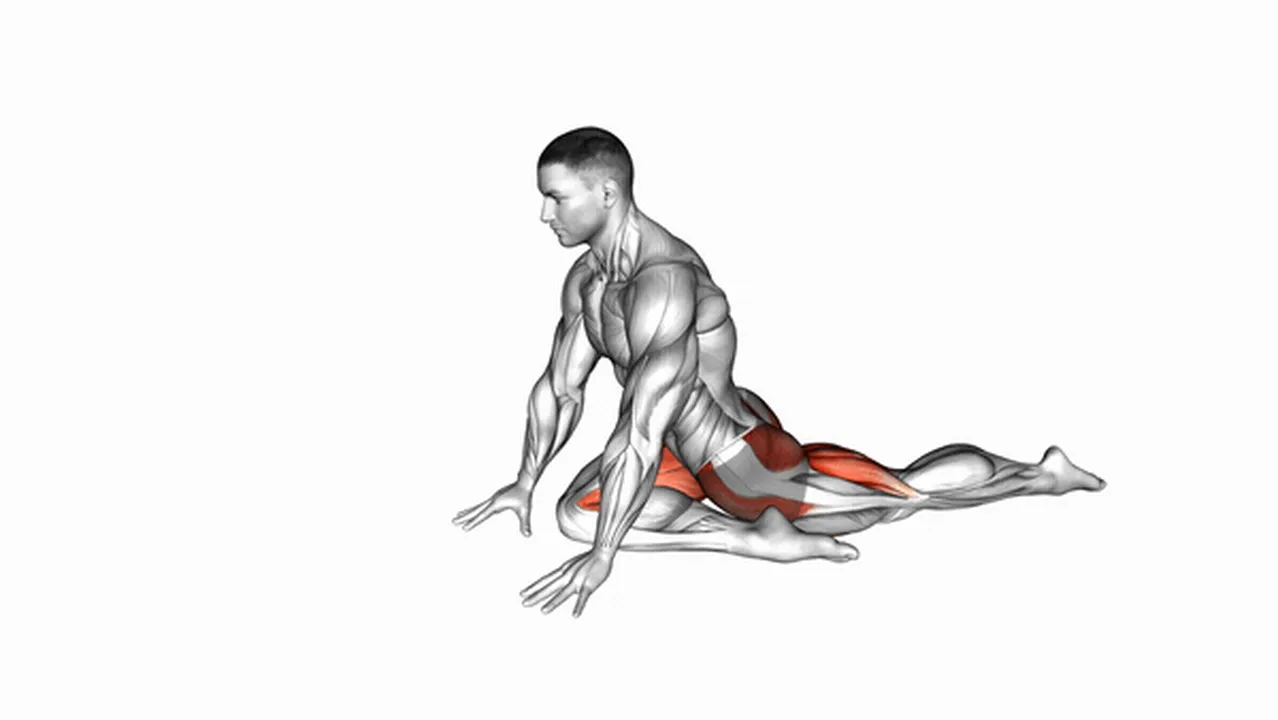 Common variations of the Pigeon Hip Stretch Image