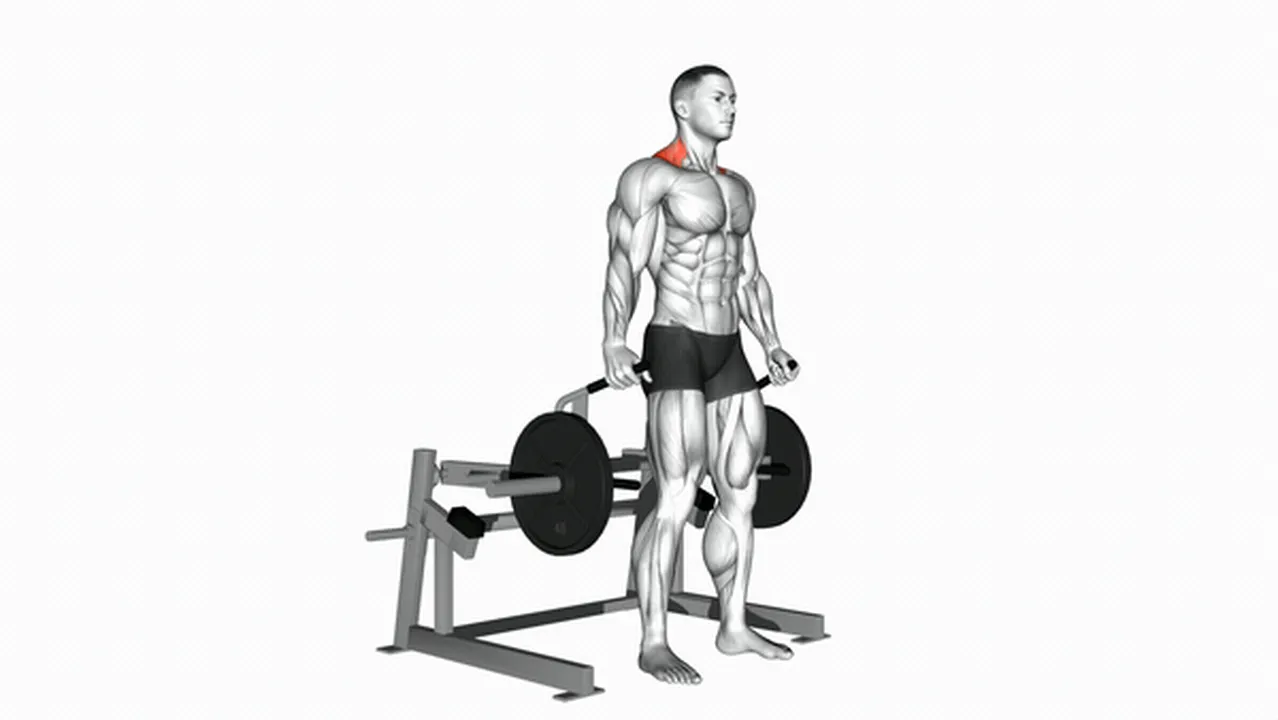 What are the benefits of plate-loaded lever shrugs? Image