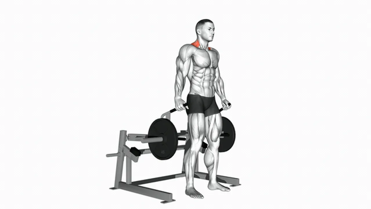 Common plate-loaded lever shrug variations Image